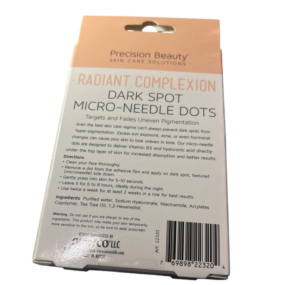 Precision Beauty Dark Spot Micro‑Needle Dots – 13 Patches- NIB - Picture 2 of 3